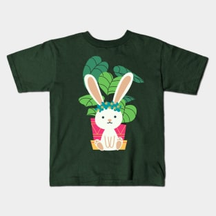 Easter Bunny X Houseplant Kids T-Shirt